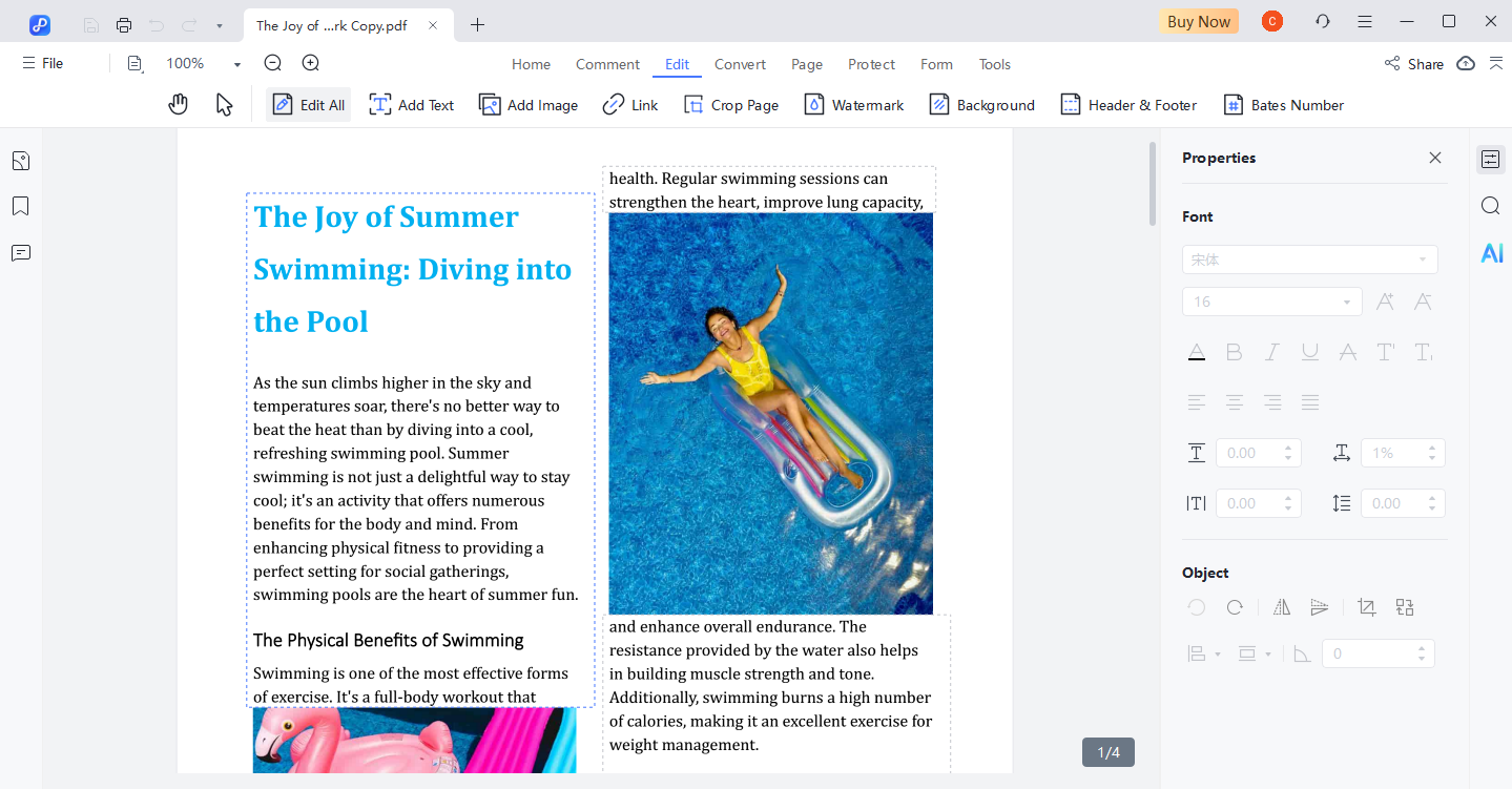 edit pdf with pdnob pdf editor