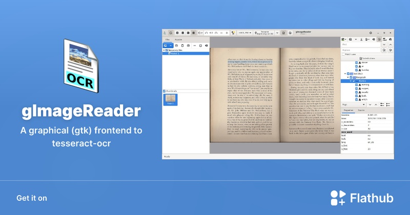 gimagereader as tesseract ocr alternatives