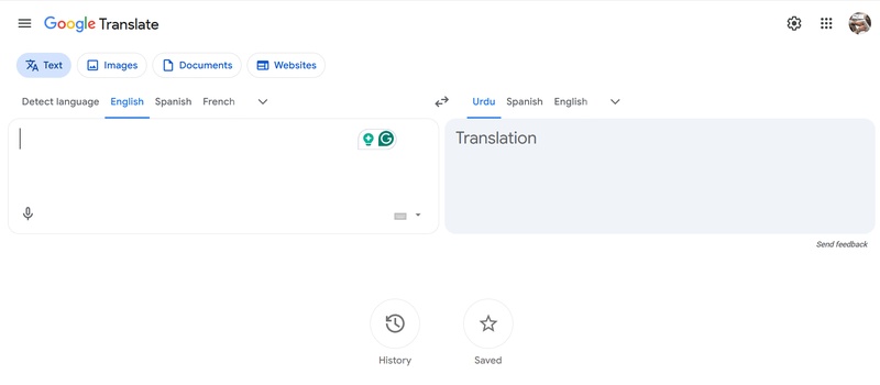 google translate