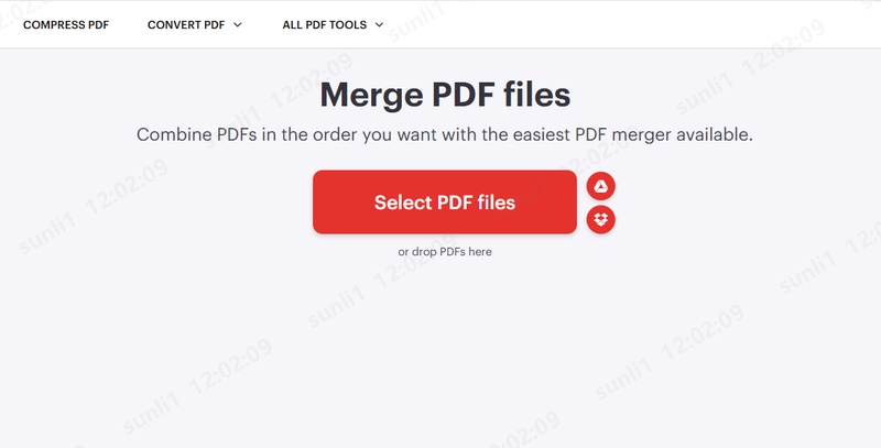ilovepdf merge pdf tool