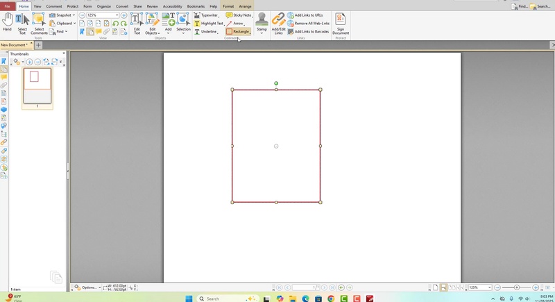 interface of pdf xchange editor