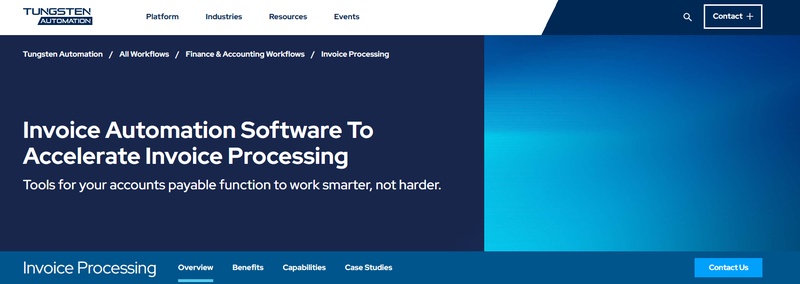 kofax invoice line item ocr