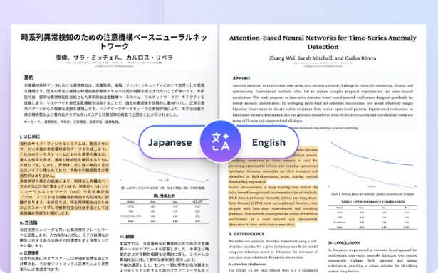 layout aware full document translation