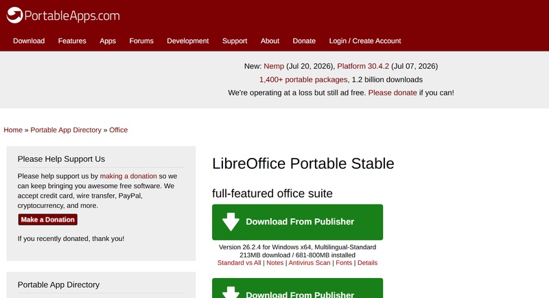 libreoffice pdf editor portable download page