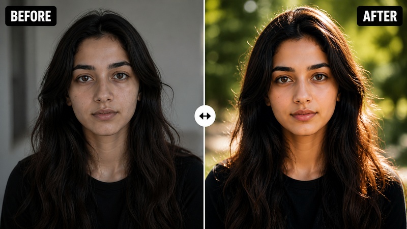 lighting and color correction