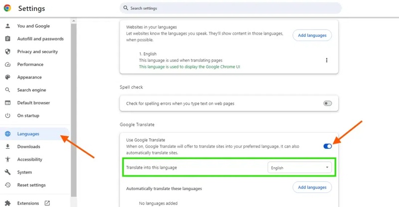 manual google translate