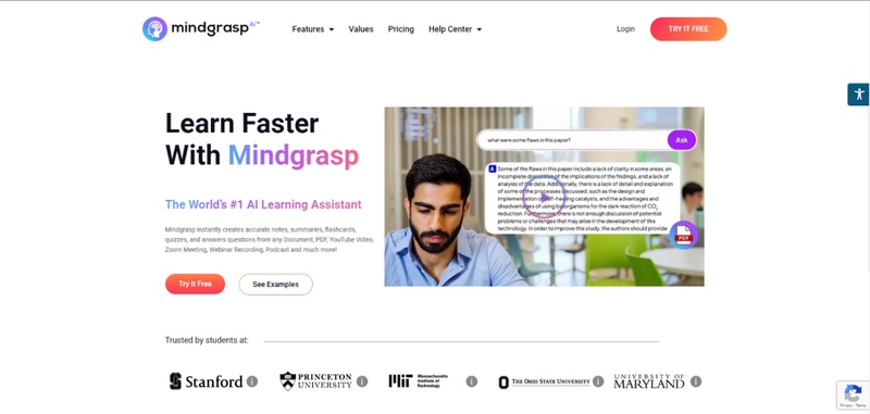 mindgrasp ai book summarizer