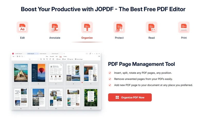 modify pdfs like a word document in jopdf