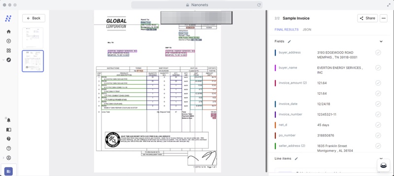nanonets as online2pdf alternative