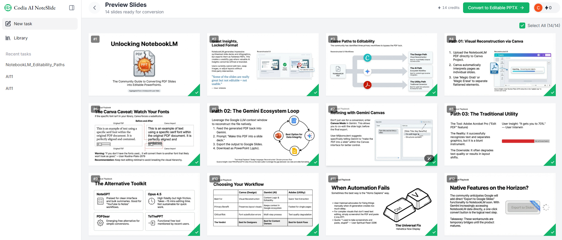 notebooklm pdf to ppt noteslide