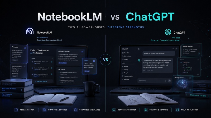 notebooklm vs chatgpt for studying