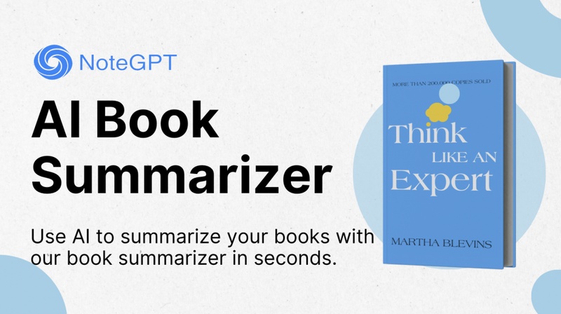 notegpt ai book summarizer