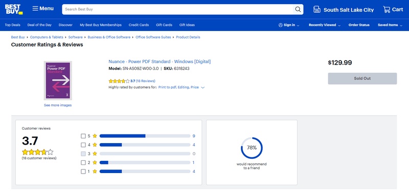 nuance pdf converter review in bestbuy