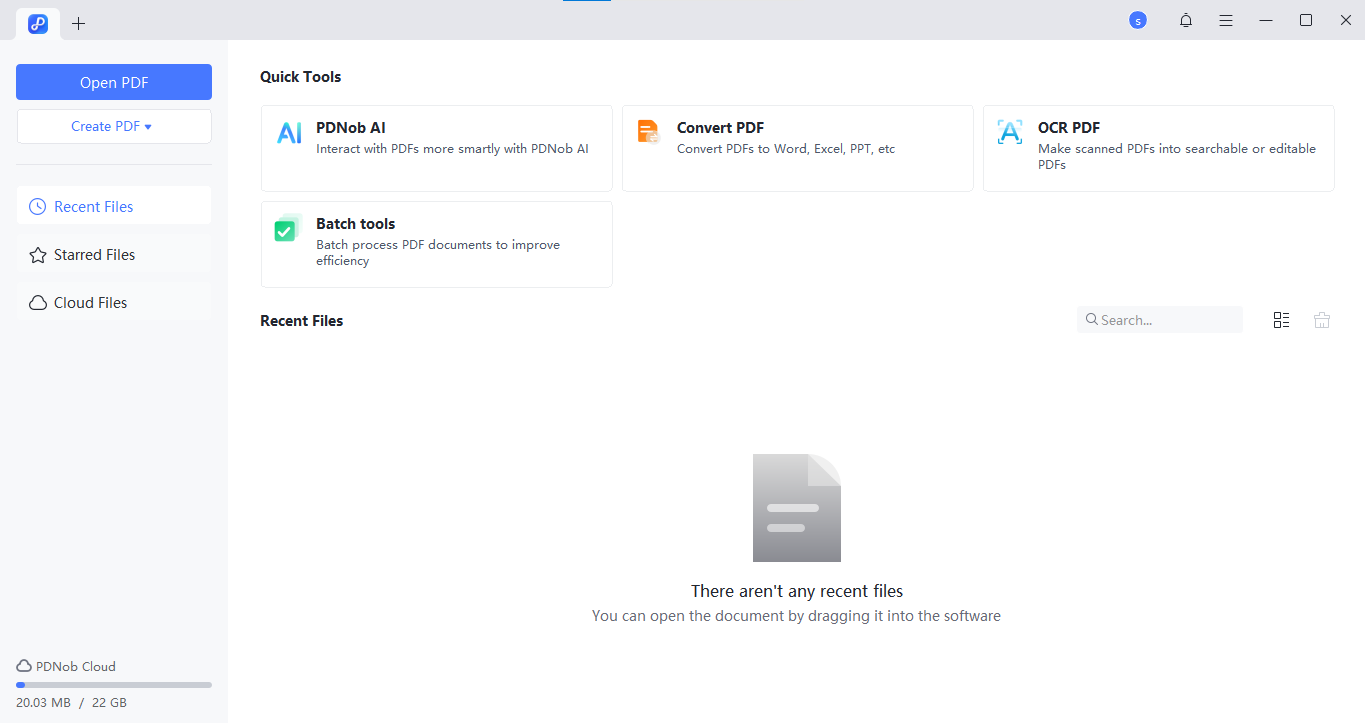 Abrir PDF con PDNob