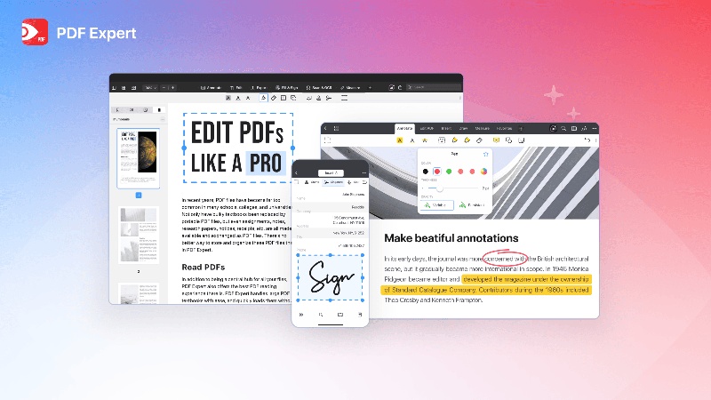pdf expert as the best foxit alternative for mac