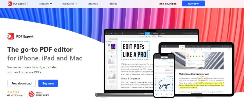 pdf expert pdf editor mac os x