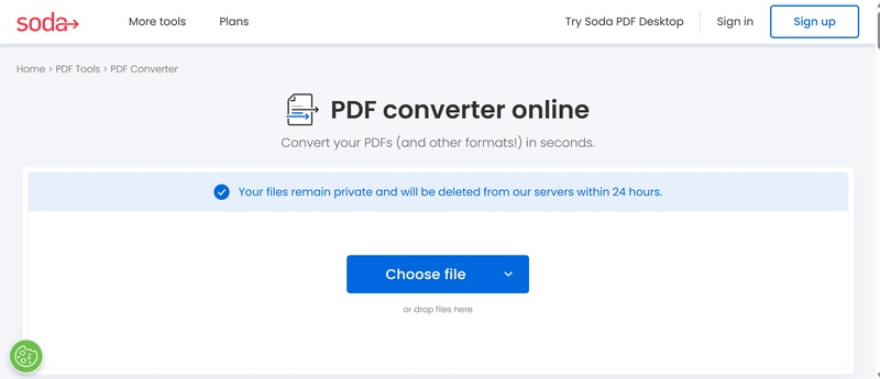 pdf soda converter