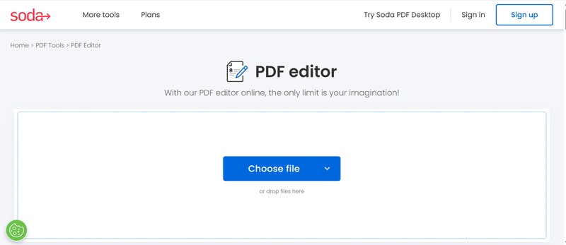 pdf soda editor