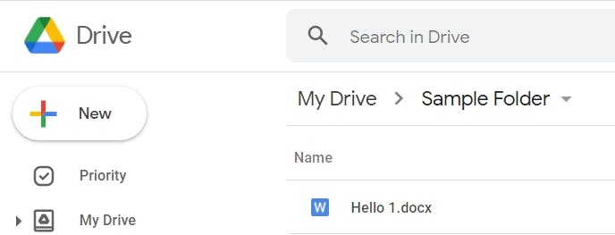 pdf to google drive