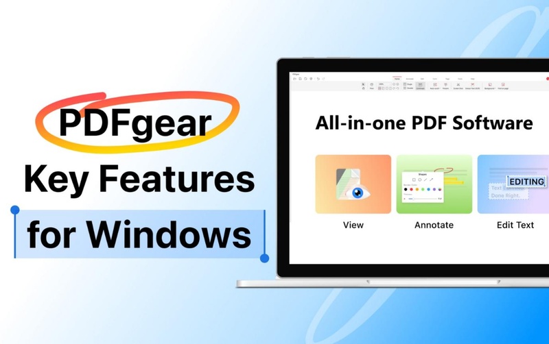 pdfgear as the best free foxit alternative