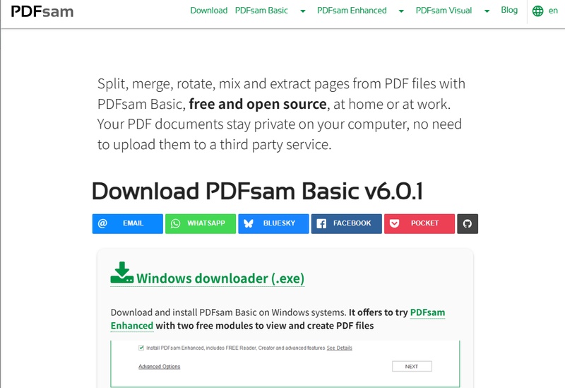 pdfsam as pdf24 alternative