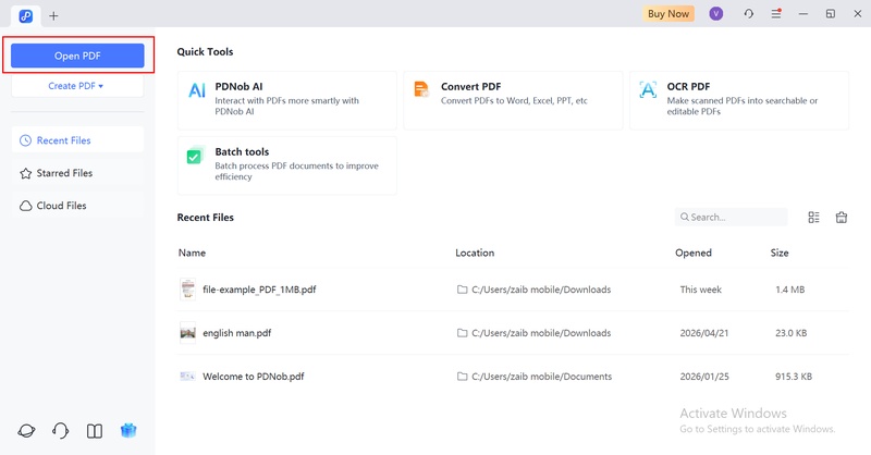pdnob homepage
