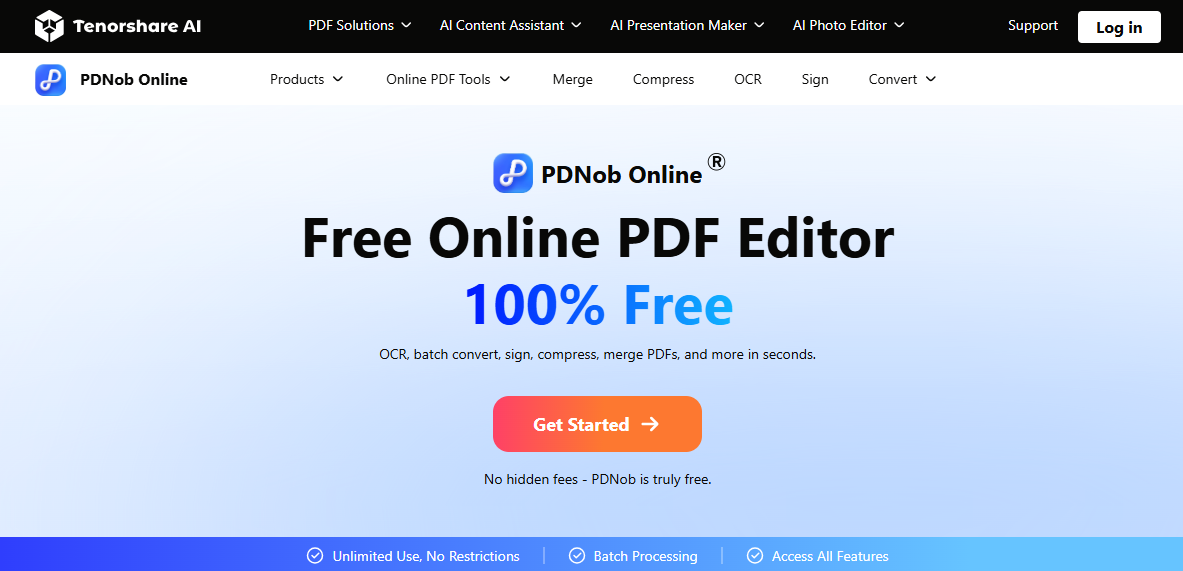 pdnob online adobe acrobat alternative free online