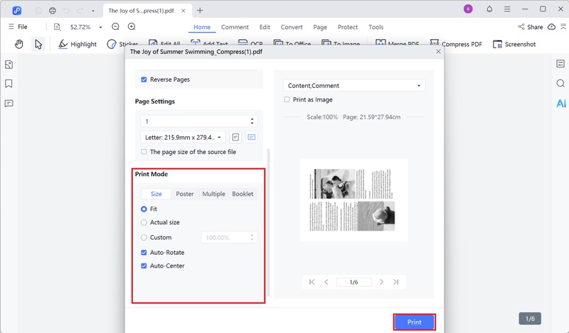 print multiple pdfs at once
