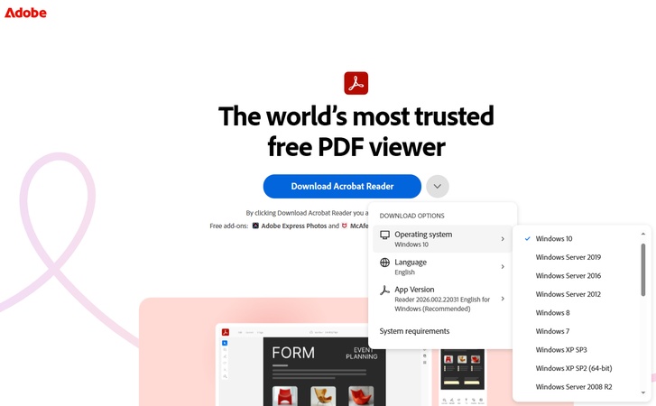 reader download center