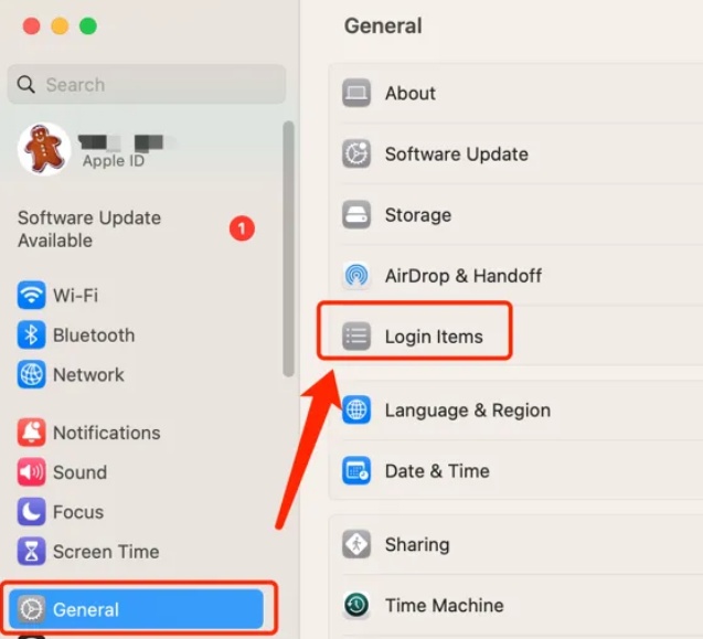 remove login itemsacrobat collaboration synchronizer
