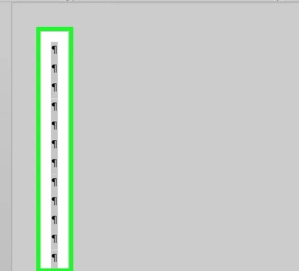 select marks and breaks