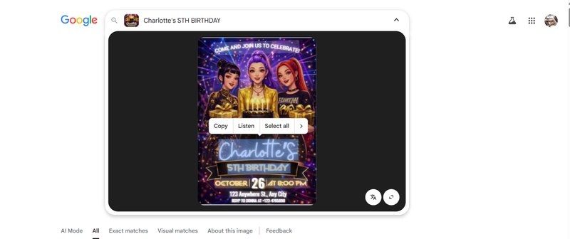 select search image with google lens