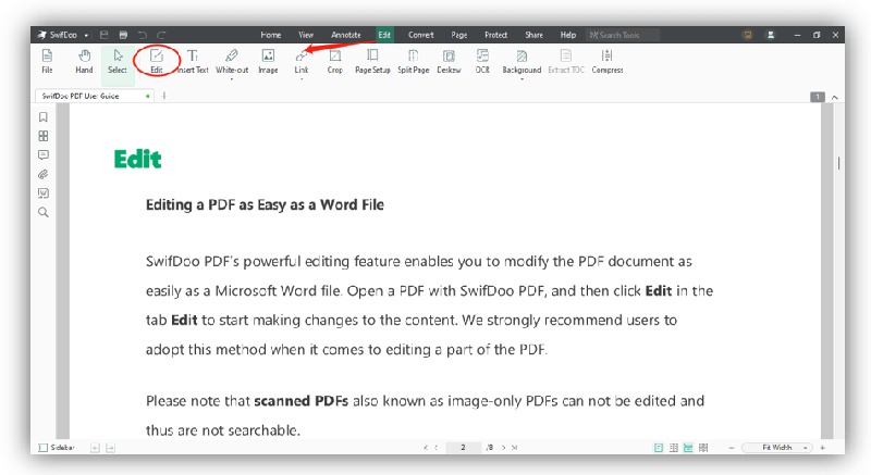 swifdoo pdf edit