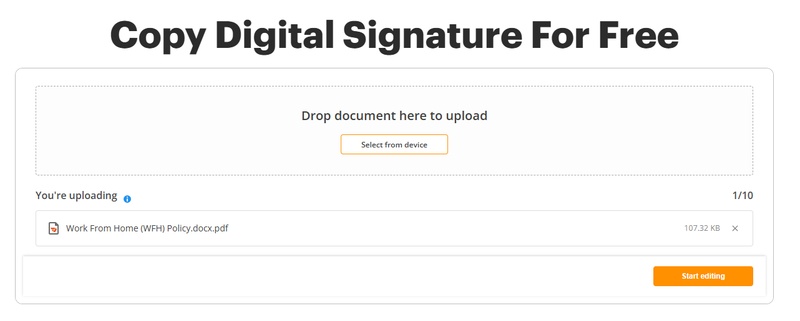 upload pdf pdffiller
