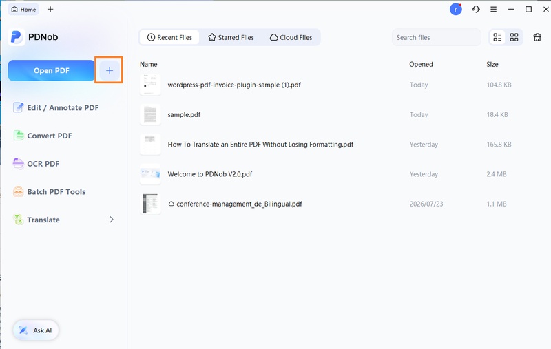 upload pdf