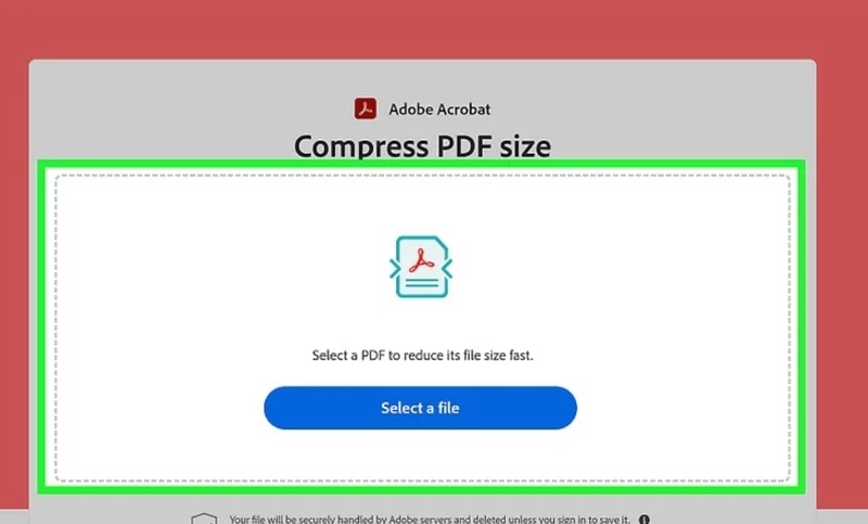 upload the pdf file