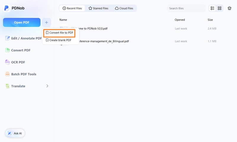 upload word file as pdf