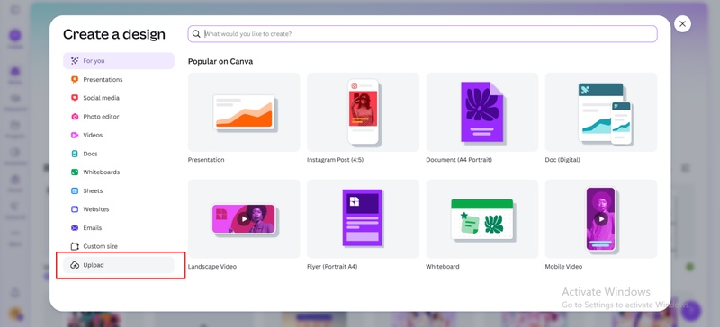 upload your pdf