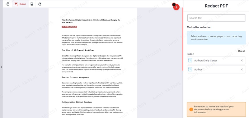 use the search bar of ilovepdf