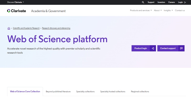 web of science