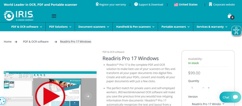 what is readiris