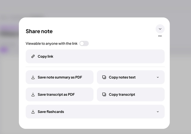 export flahscard