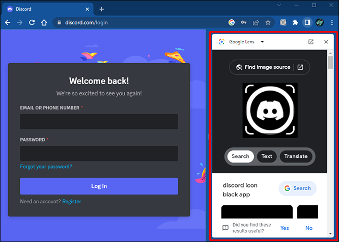 goolge lens successfully
