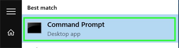 select command prompt
