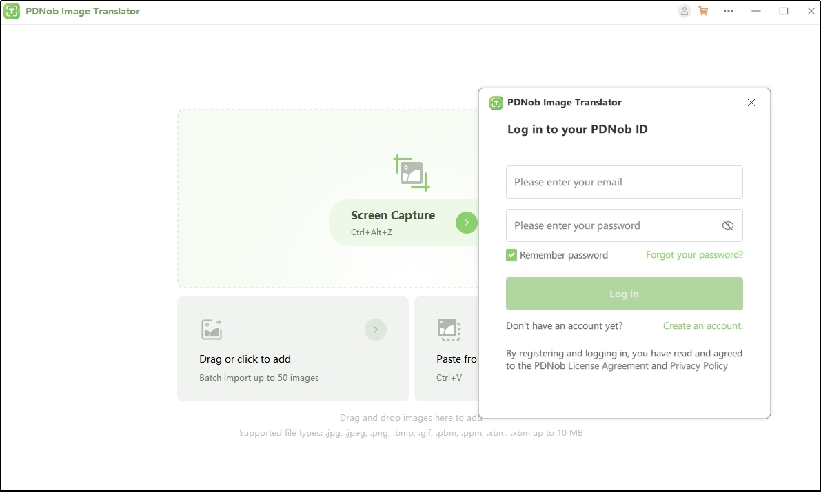 register pdnob image translator