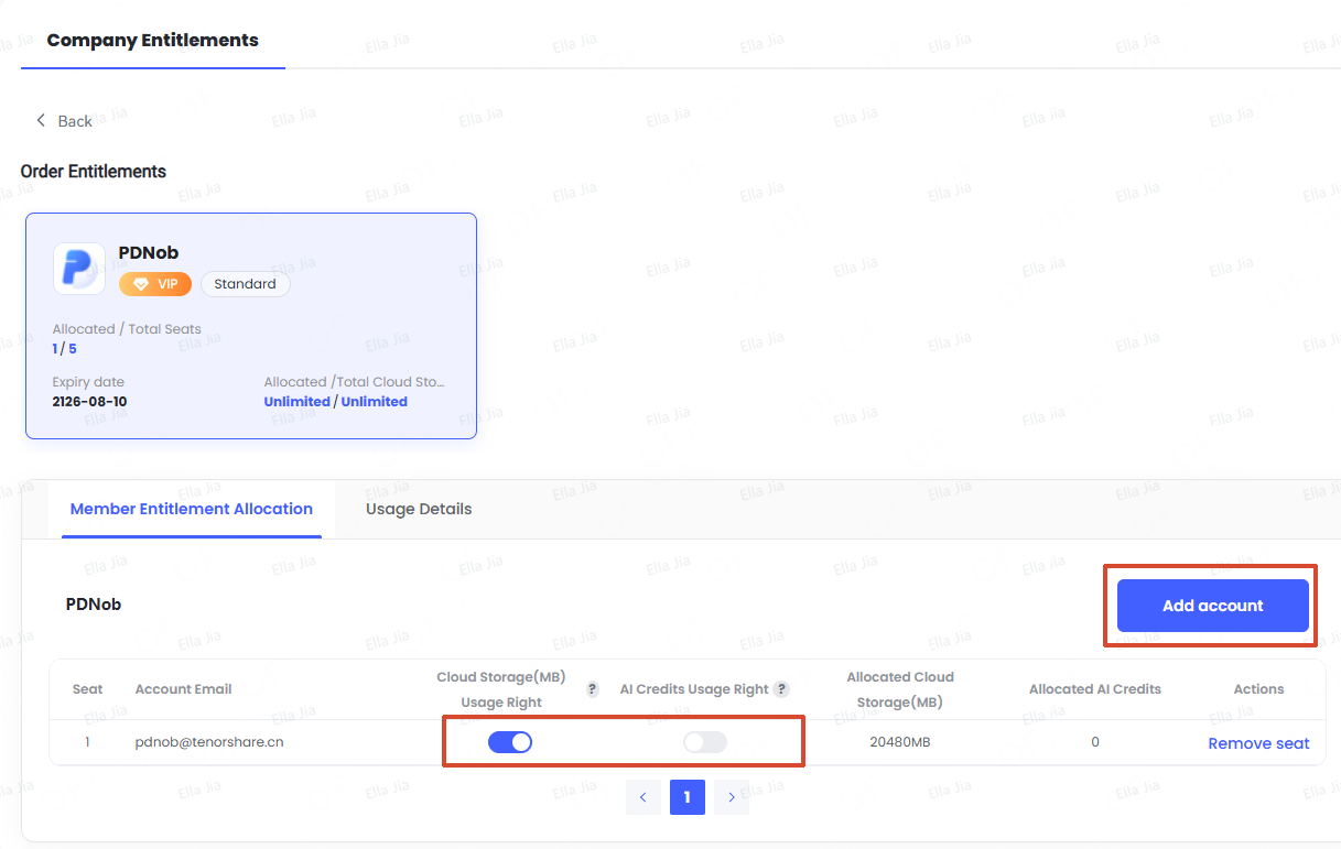 add member license
