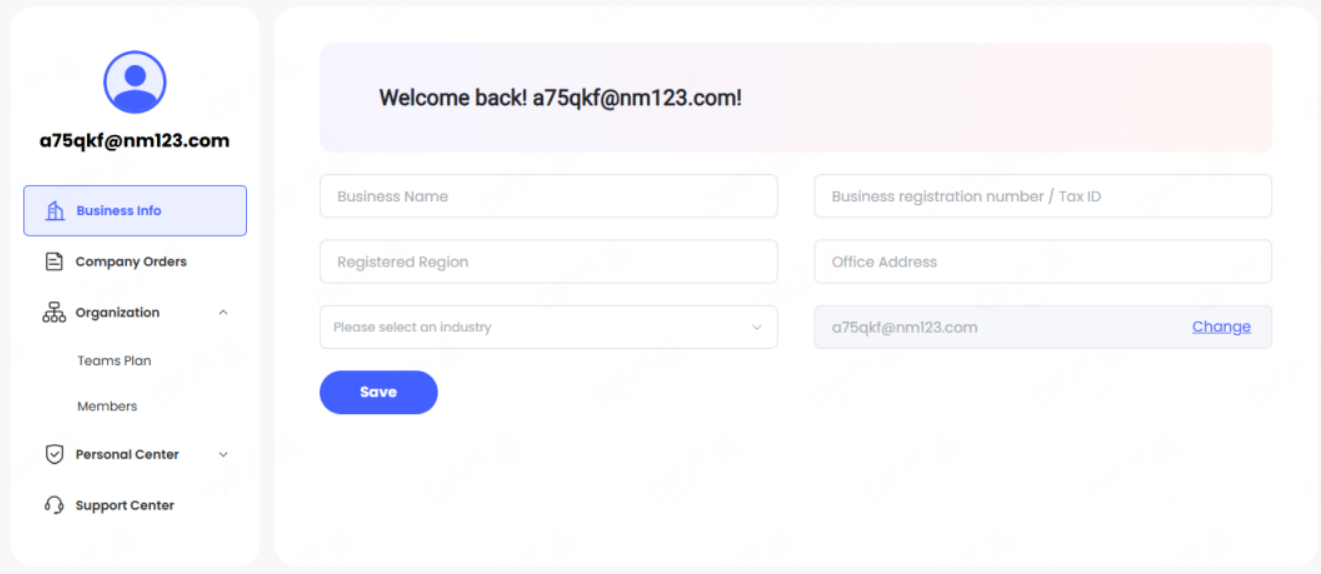 change administrator