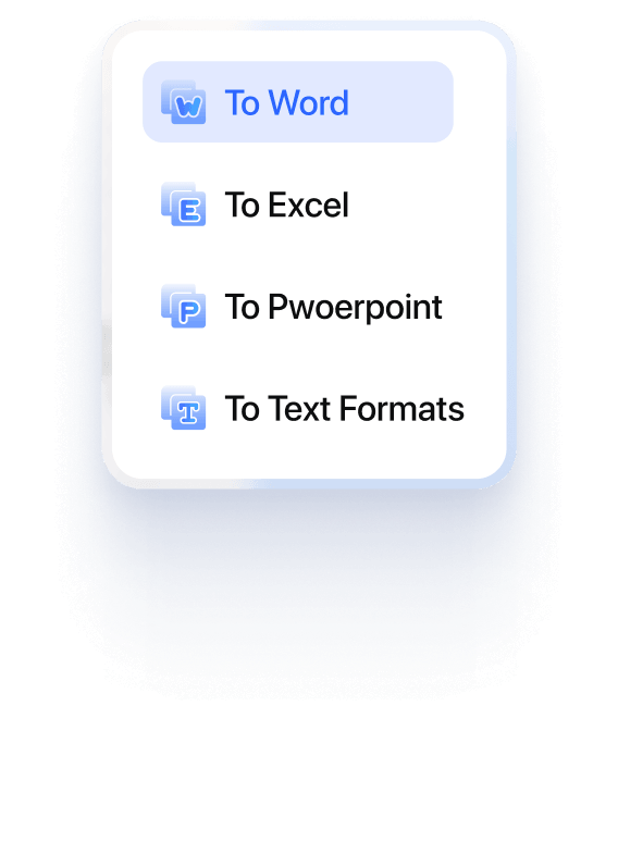 PDNob Convert PDF to Office