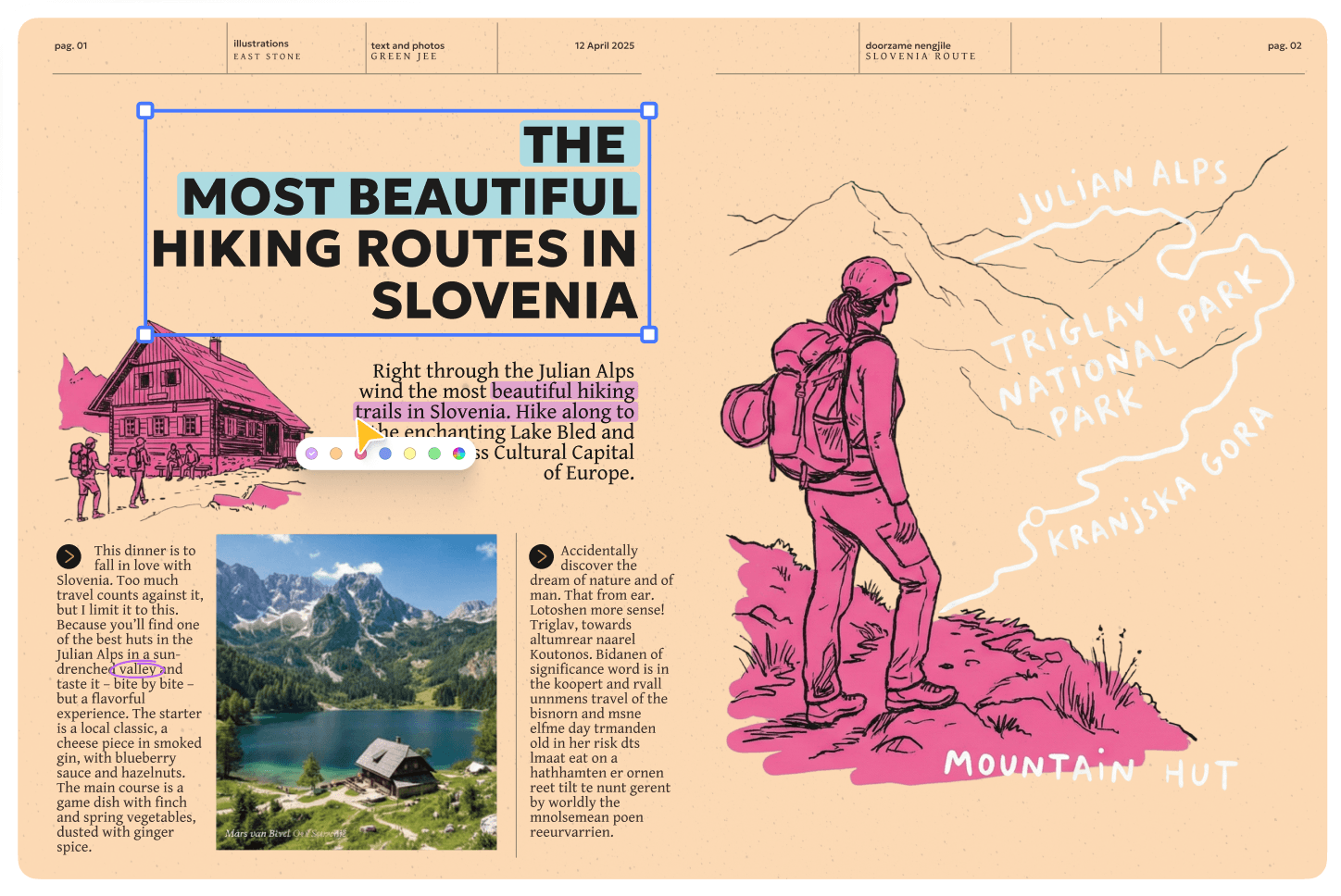 OCR processed PDF with editable text