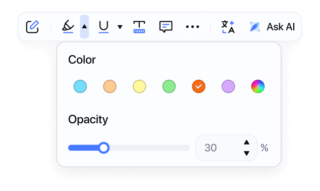 OCR text recognition feature demonstration